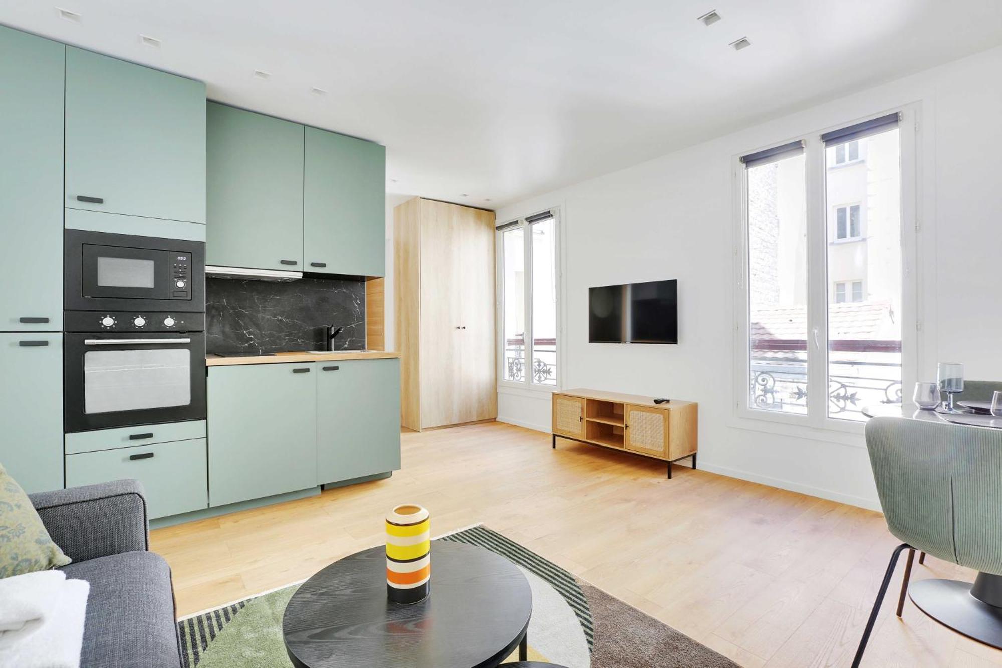 Charming For 2p - Near Parc Monceau * Parigi